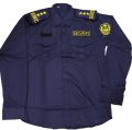 Guard Pant Shirt full set dress - Security uniform pant shirt  cap belt Bach including. 