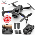 F196 Obstacle Avoidance Sensor Brushless Drone with 4K HD Dual Camera WIFI FPV Brushless Motor Stabilize Mode Electric Professional Drone.