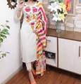 Exclusive High Quality Cotton Salwar Kameez Unstitched Skin Print Three Piece For Women. 