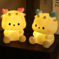 LED Luminous Cartoon Little Dragon Night Light Toys Portable Kids Bedroom Bedside Desk Light Atmosphere Lamp Decor. 