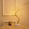 108 LED Spirit Tree Lamp, DIY Artificial Tree Lamp, USB/Battery Touch Switch, Decoration of Children's Room, Bedroom, Living Room, Party, Wedding. 