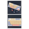 132 Keys PBT Keycaps Dye-Sublimation Key Caps XDA Keycap Kits for Mechanical Keyboard.