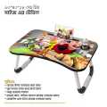 Car Digital Printed Portable Foldable Home Laptop/Notebook Stand Desk/Table for Study. 