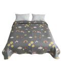 1Z5X Bed Cover Single Piece Double-sided Dual-purpose Thick Bed Sheet Large Size Kang Cover Pad Tatami Student Dormitory Sheet. 