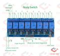 5V Relay Module DC 5V Eight Channel Isolated Relay Control Module With Screw Terminal For Arduino 8 Channel DC5V With Optocoupler Protection. 