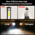 H7 8000LM Combo 4-Side LED Headlight Kits High Low Beam Bulb 6000K White. 