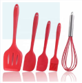 Effective Chinese Non‑stick Kitchenware Kitchen Tool cooking spatula, hand whisk, and spoon total set. 