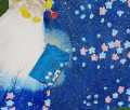 Ready Made Hand Paint Half Silk Sharee and Half Silk Panjabi For Combo Couple Dress. 