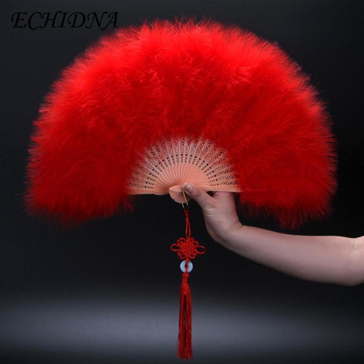 Folding%20Feather%20Fan%20Exquisite%20Champagne%20Fan%20with%20Tassels%20Elegant%20Handheld%20Feather%20Fan%20for%20Luxurious%20Events%20Photo%20Prop%20Fan%20-%20Image%204
