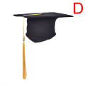 Academic Graduation Mortarboard Hat Cap with tassel Accessory Party Gifts New Fengshi. 