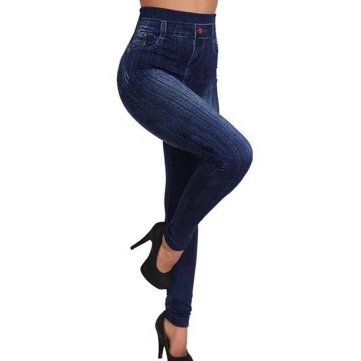 Seamless%20Leggings%20Women%20Pants%20Print%20Jeggings%20Cotton%20Girl%20Knitted%20High%20Waist%20Faux%20Jeans%20Denim%20Femme%20Pantalon%20Fitness%20Leggins%20House%20Foocus%20-%20Image%206