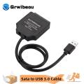 USB 3.0 To SATA 3 Cable Sata To USB Adapter Convert Cables Support 2.5/3.5 Inch External SSD HDD Adapter Hard Drive Connect. 