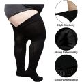 Plus Size Women Thigh High Winter Socks for Thick Thighs-Extra Long Over the Knee Stockings-Leg Warmer Boot Sock with Thigh Belt.