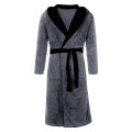Plush Shower Bathrobe Men Winter Long-Sleeved Clothes Shawl Lengthened Robe Coat Men's Homewear Women's Blouse Plus Size 5xl. 