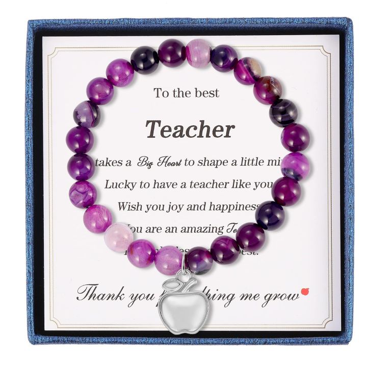 Apple%20Pendant%20Bracelet%20Teacher's%20Day%20Gift%20Bracelet%20Teacher%20Pink%20Zebra%20Amethyst%20Bracelet%20Teacher's%20Day%20Bracelet%20-%20Image%205