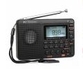 Retekess V115 Compact AM/FM Digital Radio, Portable Shortwave Receiver, Rechargeable Tuner with Micro SD/aux Recording Support, Built-in Battery, New.