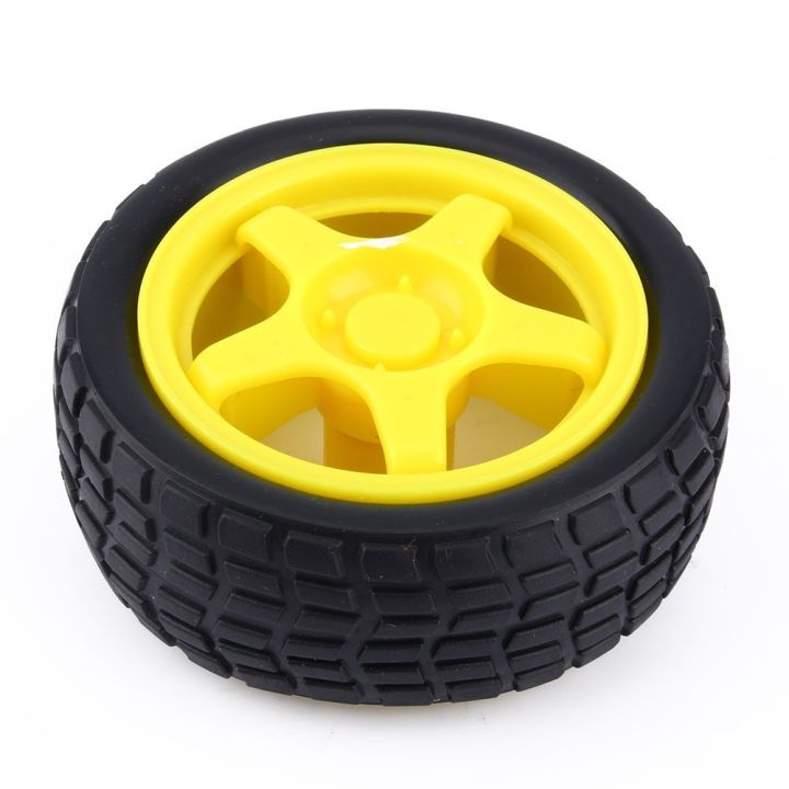Robotic%20Wheel%2065x25mm%20Smart%20Car%20Robot%20Wheel%20DC%203V%206V%20Drive%20Gear%20Motor%20Plastic%20Robotics%20Wheel%20With%20Durable%20Rubber%20Tier%20Robotic%20Wheel%20-%20Image%204