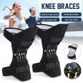 2pcs Knee Booster Brace Joint Support Spring Stabilizer Pad Power Lift Knee Brace Weak Old Legs Sports Climbing Mountains Stairs. 