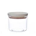 250-700ml Large Sealed Ring Bottle Kitchen Storage Box Transparent Food Canister Keep Fresh New Clear Container Cereal Dispenser. 