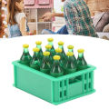 Mini Soda Bottles Mini Drink Bottle Delicate with Storage Basket for Living Room Play. 