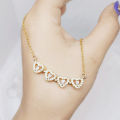 Stylish Fashionable Magnetic Chain Necklace for Women - Heart-Shaped Pendant for Girls Simple Stylish Fashion New Collection.