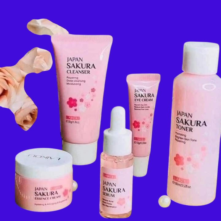 Laikou%20skin%20care%20product%20Sakura%20Skincare%20Set%20Cleanser%2050G%20Sakura%20Serum%2017Ml%20Face%20Cream%2025G%20-%20Image%204