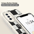【Big-promotion】 FINDWORLD for A55 Cartoon Cute Bears Lambskin Texture Soft Back Cover Phone Case.