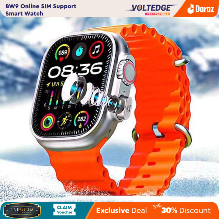 BW9 Online | BW10 Pro 4G Sim Card Support Camera Smart Watch | Sim Card Smart Watch
