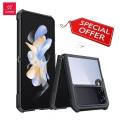 Xundd Case For Samsung Galaxy Z Flip4 Case Shockproof Transparent Foldable Cool Phone Cover For Galaxy Z Flip 4 Case. - Phone Back Cover.