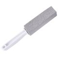 Long Handle Bathroom Toilet Bowl Cleaning Brush Wand Sink Bathtub Dead Corner Crevice Cleaner Tile Limescale Dirt Stain Remover Brush Pumice Stone Toilet Brush.