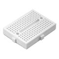 White - Mini Modular Breadboard. 