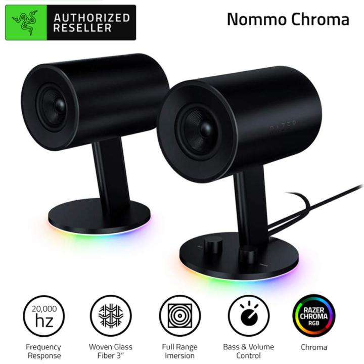 RAZER%20Nommo%20Chroma%202.0%20PC%20Speakers%20with%20Full%20Range%20Sound%203.5MM%20and%20USB%20Audio%20Connection%20Chroma%20RGB%20Computer%20Speakers%20-%20Image%202