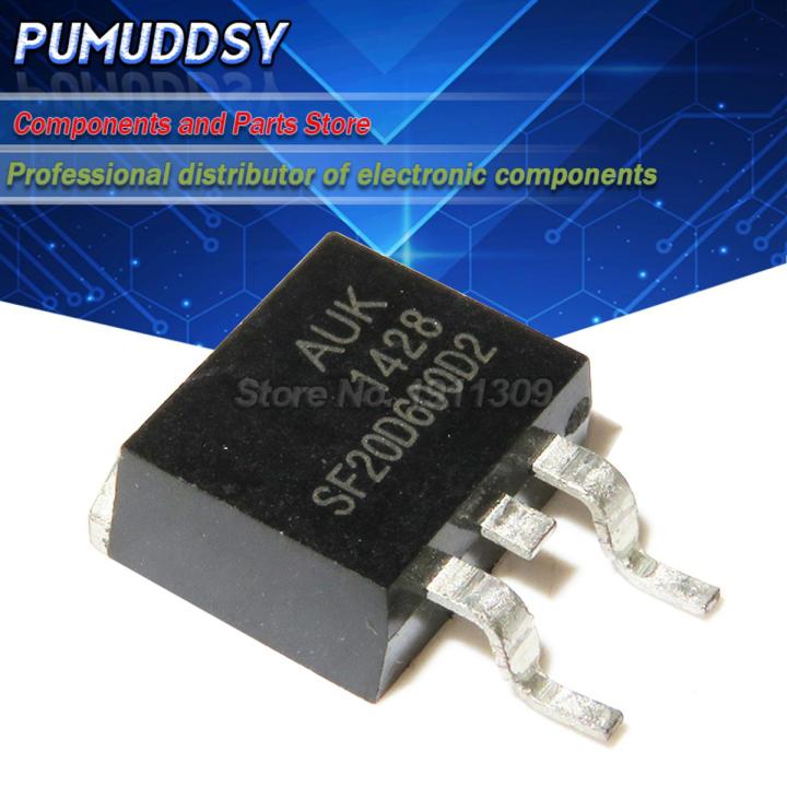 10PCS SF20D600D2 TO-263 SF20D600 TO263 20D600 20D600D2 600V 20A