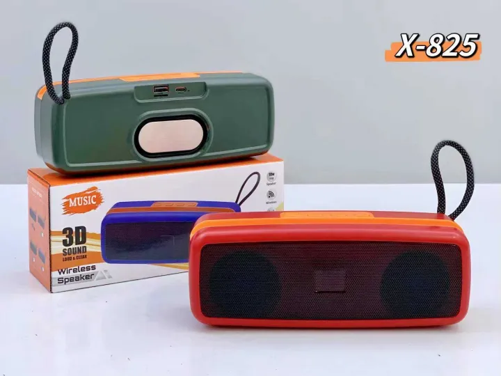 X-825%20Bluetooth,%20USB,%20TF%20Card%20&%20FM%20Radio%20Supported%203D%20Sound%20Loud%20&%20Clear%20HiFi%20Audio%2010W%20Wireless%20Speaker%20-%20Image%207