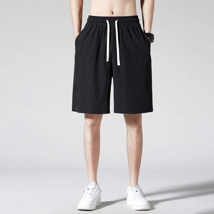 Men%20Beach%20Shorts%20Slant%20Pockets%20Elastic%20Waist%20Drawstring%20Breathable%20Solid%20Color%20Summer%20Male%20Casual%20Short%20Pants%20Trousers%20-%20Image%205