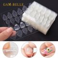 Beautiful designs artificial fake nails box for women. 