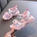 Korean Style Girls' Summer Sandals Soft Bottom Little Kids' Princess Shoes Beach Shoes Girls' Shoes Little Girl's Shoes 52-3-4. 