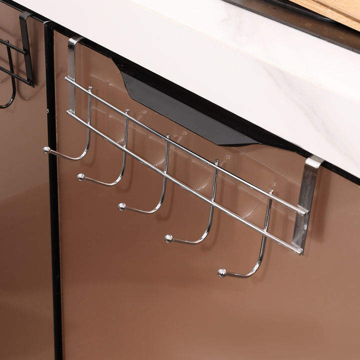 1PC%20Stainless%20Steel%20Hook%20Back%20Hanging%20Clothes%20Holder%20Towel%20Door%20Hooks%20Wall%20Mounted%20Bath%20Hanger%20with%205%20Hooks%20-%20Image%204