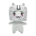 Cross-Border Hot Luminous Style lankybox Rock Plush Doll Turn into Luminous Doll Detachable Toy. 