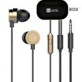UiiSii HM 13 In-Ear Earphone (With Pouch) | UiiSii HM13 Wired Noise Cancelling Dynamic Heavy Bass Music Metal In-ear with Mic Earphone UiiSii HM13.