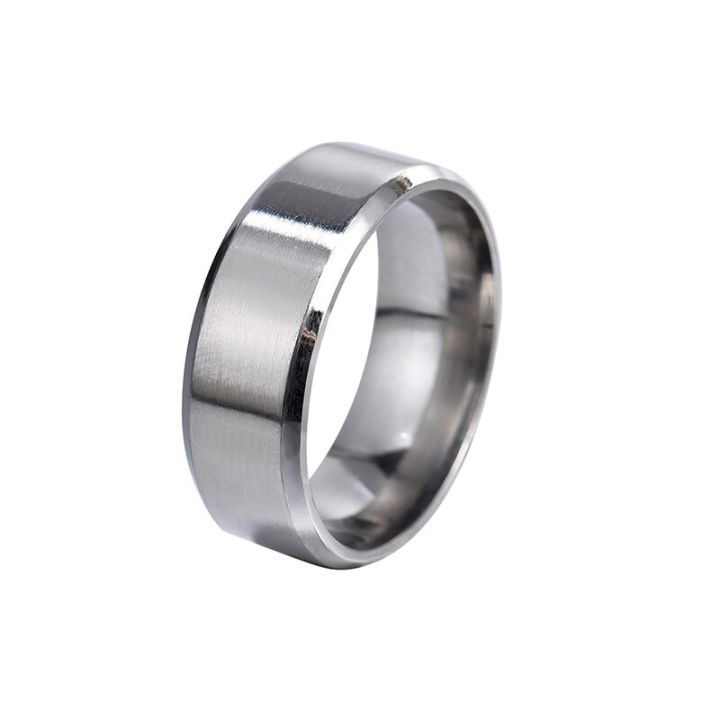Stainless%20Steel%20Black%20Charms%20Rings%20Men%20Wedding%20Ring%20Engagement%20Ring%208mm%20Simple%20Men%20Ring%20Smooth%20Fashion%20Jewelry%20-%20Image%202