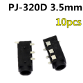 3.5mm headphone jack 3F07 PJ-313 PJ313D PJ-392 PJ327 PJ-359 PJ325 PJ342 audio plug Audio video female Socket Stereo dual channel. 