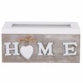 Storage Box Tea Bag Jewelry Organizer Storage Box Desktop Container Remote Control Holder Jewelery Box. 