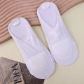Ultrathin Invisible Shallow Mouth Nonslip Silk Socks for High Heels Shoes Ice Silk Thin Half-Palm Suspender Sock Slippers. 