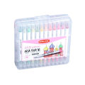 Noya manufacturers wholesale alcohol oily marker double-ended children's painting watercolor pen set paintbrushes graffiti pens.