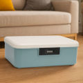 16L Combination Organizer Privacy File Important Items Storage Box With. 