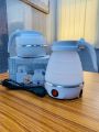 Travelling Folding Kettle Electric Silicone Foldable Water Kettles Compression Leak Proof Portable Mini Kettle. 