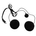 Motorcycle Helmet Bluetooth Headset Microphone Speaker Headset Accessories for Full-Helmet. 