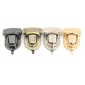 Metal oval buckle rotating lock suitable for DIY bags. 