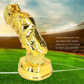 Golden Boot Trophy Gloss Football Golden Boot Award Multi Purpose for Bookshelf. 